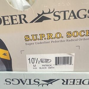 Deer Stags Black Athletic Shoes